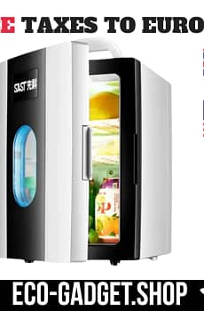 Small 10L mini car refrigerator refrigeration student dormitory cosmetic refrigerator car home dual-use