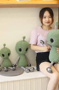 38-68cm Science Fiction Movie Figure Alien Strange Plush Toy Soft Planet Creature ET Stuffed Doll Kids Cartoon Unique Ugly Gift