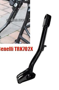 Motocross Kickstand Side Stand Side Support Tripod For Benelli TRK702X TRK 702X trk 702x