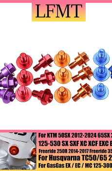 M6*12 Motocross Front Fork Guard Bolt Screw For KTM Husqvarna TC FC TE FE FE TX FX 125 150 250 300 350 450 500 701 Dirt Pit Bike