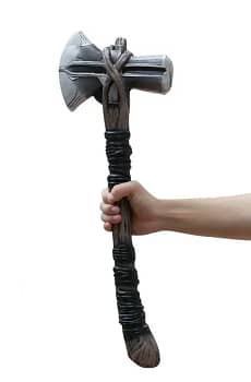 Cosplay Superhero Thor Stormbreaker Tomahawk Hammer Mjolnir axe figure Collection model halloween Costume party kids stage show