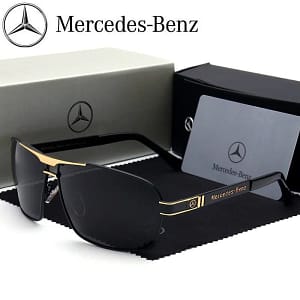 Car High-End Fashion Polarized Sunglasses Anti Glare Goggles Mercedes Benz A C E V S Class Sprinter Vito GLA GLC GLK GLS SLK ML