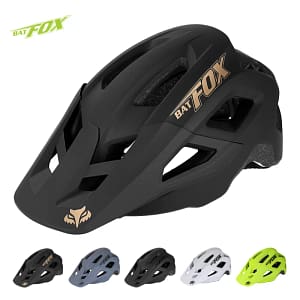 BATFOX Bicycle helmet mtb mountain cycling helmet Men women matte road Visor bike Mtb helmet fox casco bicicletas hombre