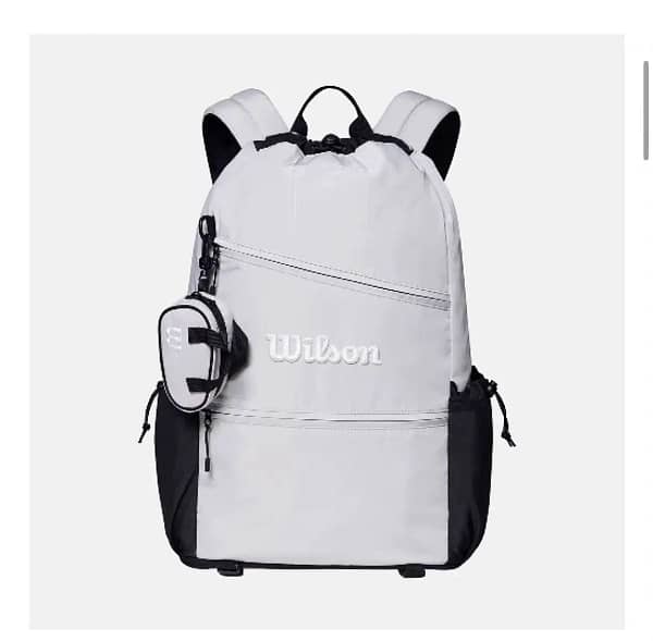 2024 NEW Wilson tennis backpack men's and women's large-capacity sports leisure travel computer school bag - Image 2