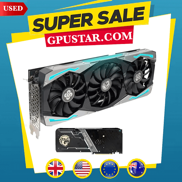 USED Full New RTX 3060 12GB GDDR6 NVIDIA GPU 192bit DP*3 PCI Express X16 4.0 Gaming Video Graphics Card Desktop Computer Card