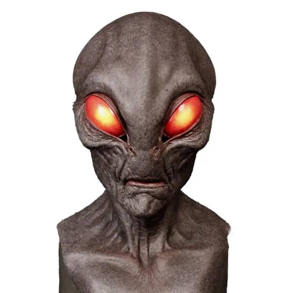 Halloween Masks Alien Headwear Big Eyes Alien Full Head Party Mask Masquerade Costume Props Party Cosplay Dress UP Horror Masks - Image 6