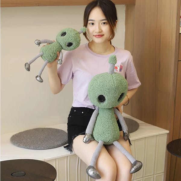 38-68cm Science Fiction Movie Figure Alien Strange Plush Toy Soft Planet Creature ET Stuffed Doll Kids Cartoon Unique Ugly Gift - Image 2