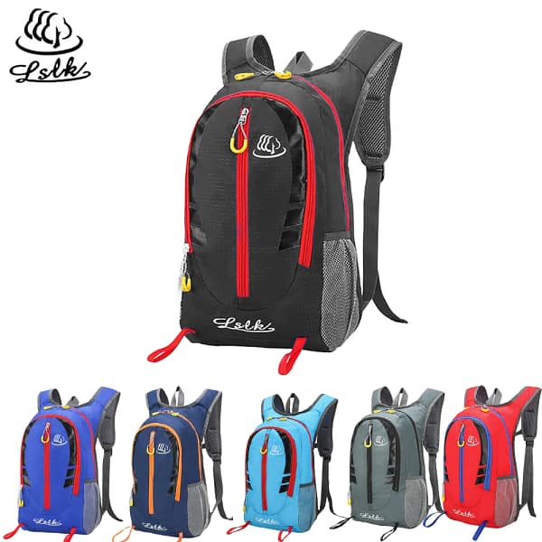 15L Bike Riding Bicycle Cycling Bag Outdoor Sport Knapsack Running Pack Hiking Climbing Travel Backpack Commuting Rucksack