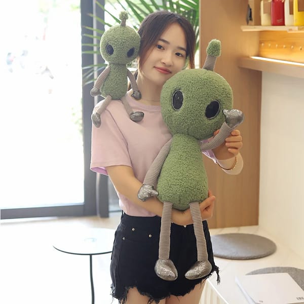 38-68cm Science Fiction Movie Figure Alien Strange Plush Toy Soft Planet Creature ET Stuffed Doll Kids Cartoon Unique Ugly Gift - Image 3