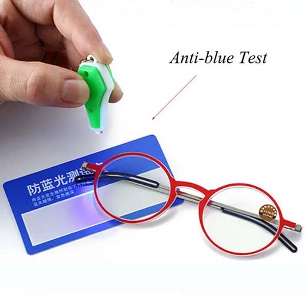 Light Reading Glasses Ultrathin Protable Far Sight Eyeglasses Anti-Blue Ray Spectacles Eyeglasses With Case Round Frame Glasses - Image 4