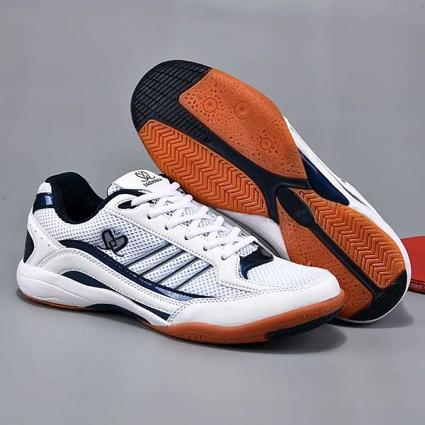 Professional Table Tennis Shoes Mesh Breathable Tennis Footwear Non Slip Table Tennis Sneakers Shock-Absorbant Training Sneakers - Image 3