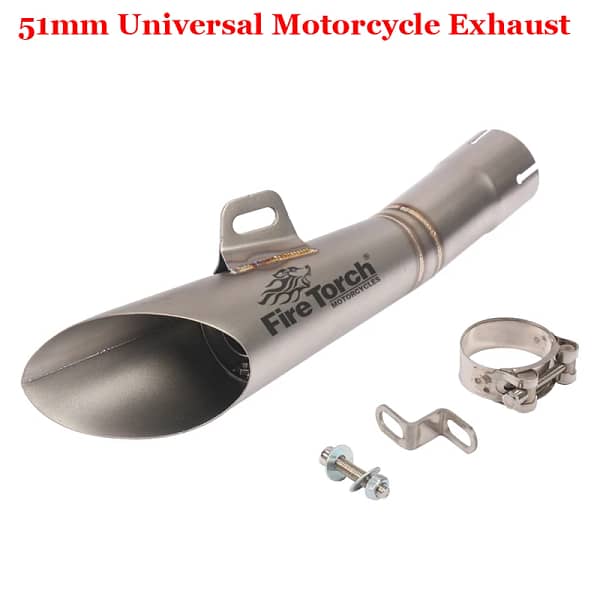 Universal Motorcycle Exhaust Escape Modified Muffler Silencer Pipe Racing GP ATV Motocross For YZF-R6 R25 ER6N MT03 NC700 Z750 - Image 3