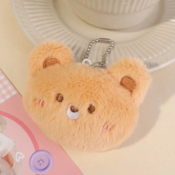 Cute Plush Doll Keychain Cartoon Backpack Pendant Animal Bag Pendants Key Ring Decoration Adult Child Doll Key Chains Gifts - Image 3