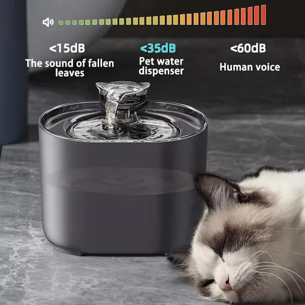 Living Water Fountain Pet Drinking Fountain Automatic Circulation Filtration - Image 5