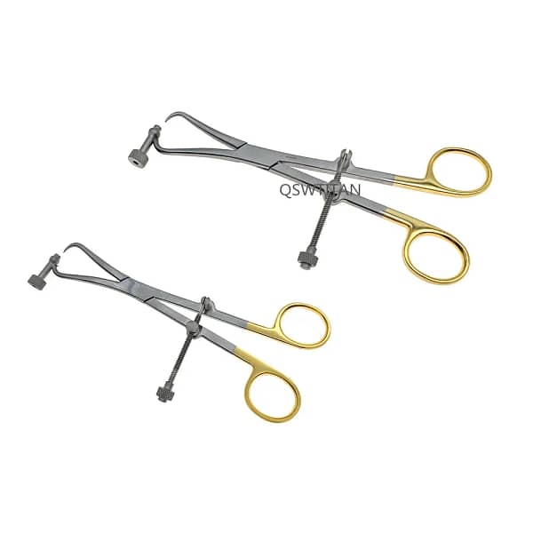 Orthopedic Bone Reduction Forceps with Drill Guide Orthopedic Bone Plate Holding Forceps Veterinary Surgical Instrument - Image 6