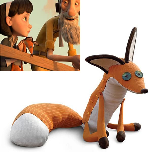 40cm The Little Prince Fox Plush Dolls le Petit Prince Stuffed Animal Plush Education Toys for Baby Kids Birthday/Christmas Gift