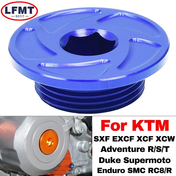 Motorcycle Engine Ignition Cover Plug For KTM 250 350 SXF XCF XCFW EXCF For Husqvarna FC FE For GasGas EX F/EC F/MC F 2008-2023