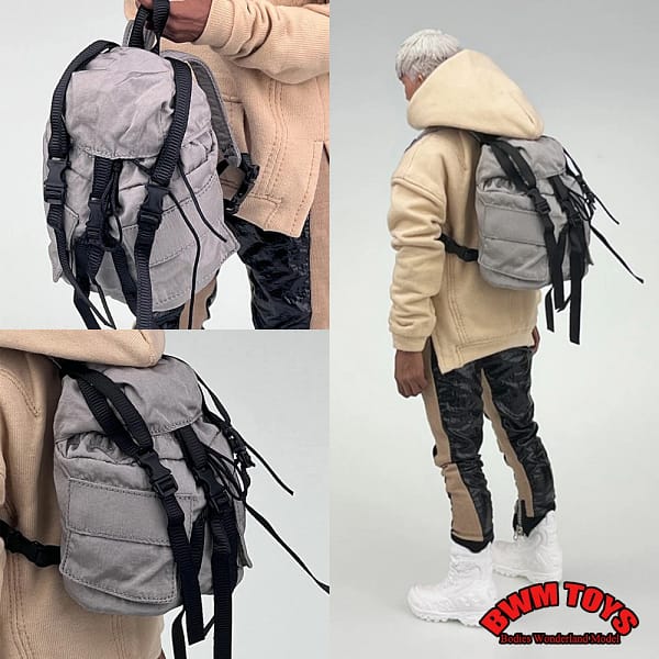 In Stock 1/6 Scale Trendy Male/Female Student Backpack Field Mountaineering Bag fit 12'' Action Figure Body Model