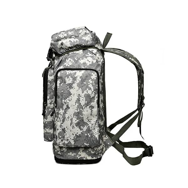 Canvas Bucket Shoulder Bags for Men Outdoor Travel Bag Backpack Fashion Large Capacity Man Light weight Male Luggage - Image 4