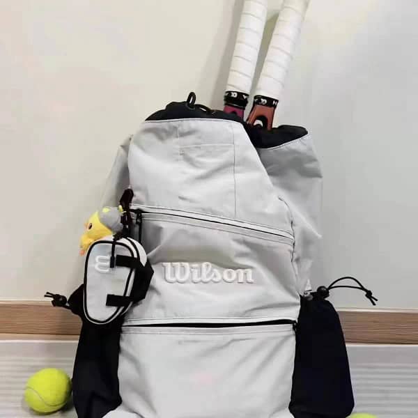 2024 NEW Wilson tennis backpack men's and women's large-capacity sports leisure travel computer school bag - Image 4