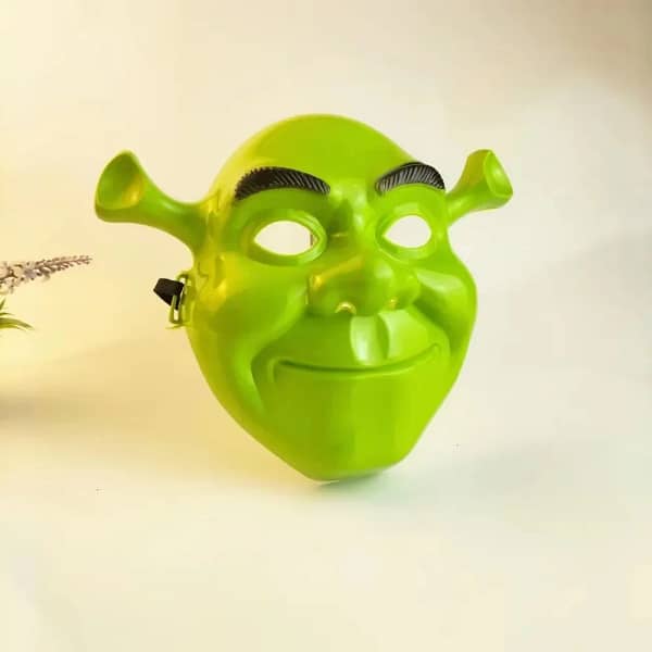 One Piece Halloween Monster Party Mask Halloween Animal Party Green Monster Mask Movie Role Playing Prop Alien Full Face Mask - Image 3