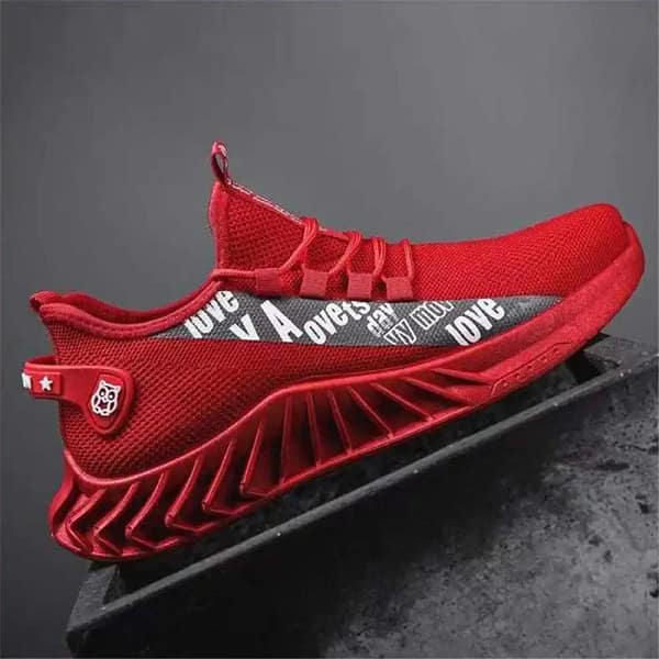 Flat Sole Knitting Shoes Sneakers For Man Casual Skateboards Mens Yellow Sneakers Sports Leisure Basquet Branded Low Prices - Image 4