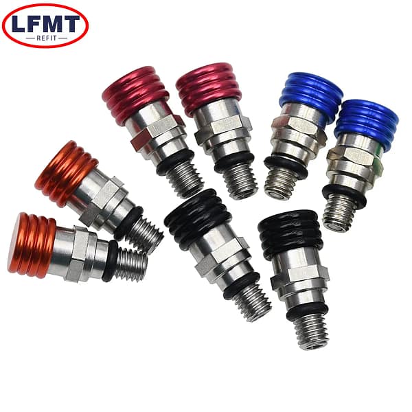 For Husqvarna FC TC TE FE SX 85 125 250 300 350 450 501 2014 2015 2016 2017 2018 2019 Motorcycle M4x0.7 Fork Air Bleeder Valves - Image 5