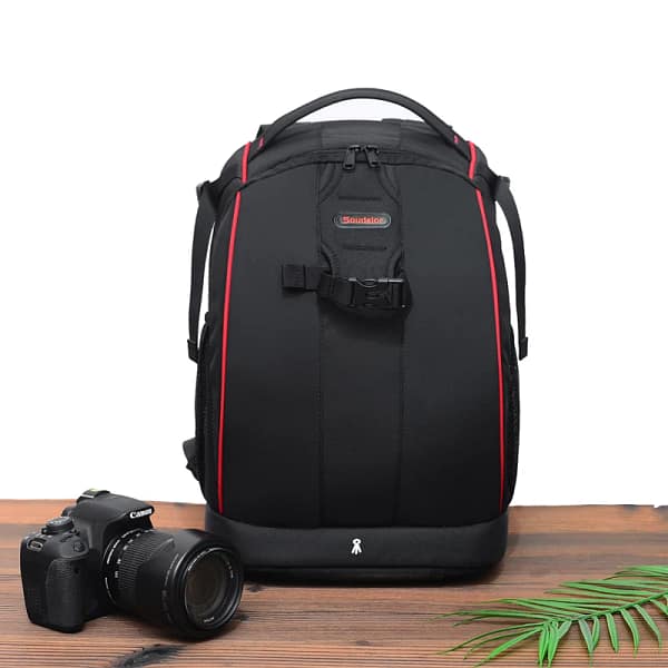 Fashion Digital Waterproof Camera Bag DSLR Camera Backpack with Rain Cover - Image 3