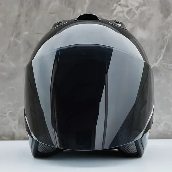 SZ Ram 4 Bright Black Half Helmet Men and Women Motorcycle Off-Road Summer Helmet Downhill Racing Mountain Casco Capacete - Image 2