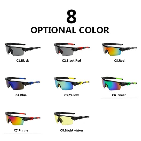 CRIXALIS New Classics Sunglasses for Men 2024 Fashion Cycling Sun Glasses Women Outdoor Sports Shades Male UV400 zonnebril heren - Image 3