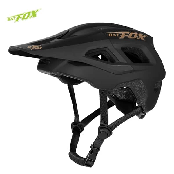 BATFOX Bicycle helmet mtb mountain cycling helmet Men women matte road Visor bike Mtb helmet fox casco bicicletas hombre - Image 2