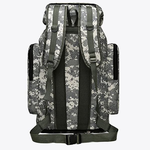 Canvas Bucket Shoulder Bags for Men Outdoor Travel Bag Backpack Fashion Large Capacity Man Light weight Male Luggage - Image 3