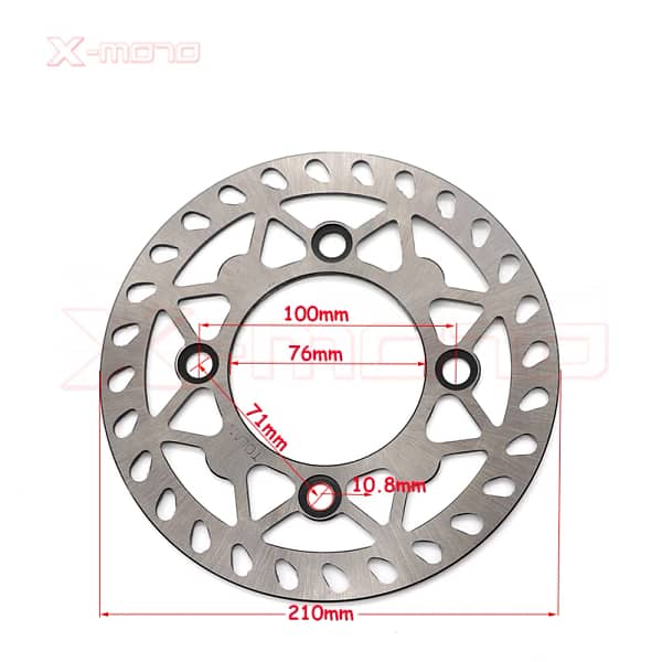 180/190/200/210/220mm Brake Disc Disk Rotor for 50/110/125/140/ 150/160cc BES wheel Pit Dirt Bike Quad Motorcycle Motocross - Image 4