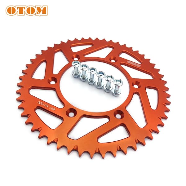 2023 Motocross Rear Chain Sprocket 52T 7075 Aviation Aluminum Chain Plate For KTM GASGAS 7771015105201 HUSQVARNA 7771015105230 - Image 2