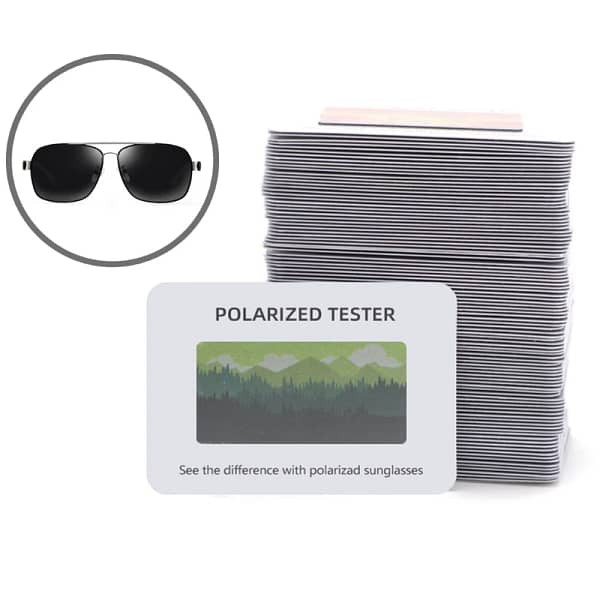 Polarized Sunglasses Tester, Glasses Test Card, Optical Check Paper 100 Pieces, 6x4cm Drop Shipping - Image 3