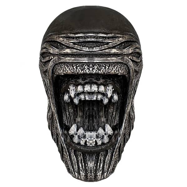 Alien Wars Iron Warrior Mask Black Iron Warrior Cosplay Latex Horror Helmet Party Carnival Costume Props - Image 4