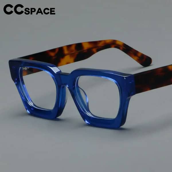 56992 Square Acetate Optical Glasses Frames Women Vintage Universal Prescription Spectacles Frame Trend Transparent Eyewear - Image 2