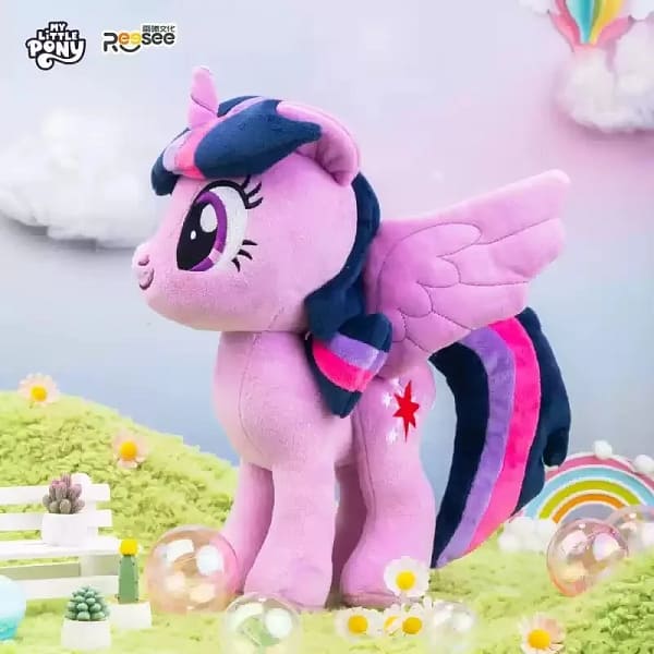 New Miniso Anime My Little Pony Prototype Plush Doll Anime Soft Pillow Girl Heart Fluttershy Room Ornaments Children'S Toys Gift - Image 5