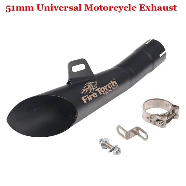 Universal Motorcycle Exhaust Escape Modified Muffler Silencer Pipe Racing GP ATV Motocross For YZF-R6 R25 ER6N MT03 NC700 Z750 - Image 2