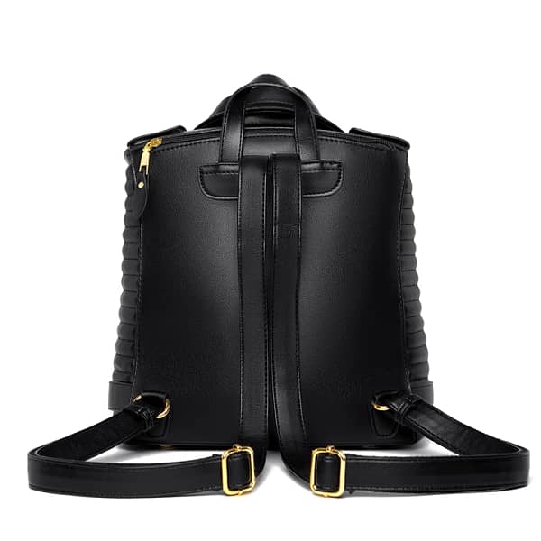 Luxury Leather Jacket Design Backpacks for Women Fashion Bag Jacket Backpack Anti-theft Design Ladies Cool Girl PU Bag - Image 5