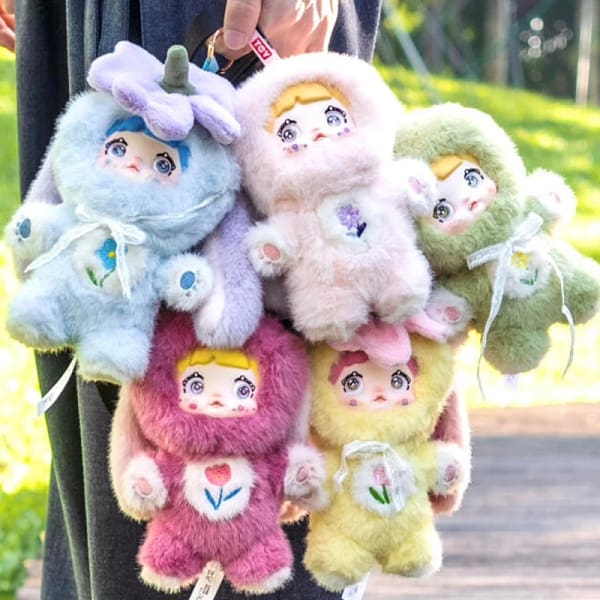 Nommi Garden Rabbit Blind Box Cute Nommi V2 Mystery Box Vinyl Plush Doll Surprise Bag Backpack Pendant Dolls Anime Figure Toys