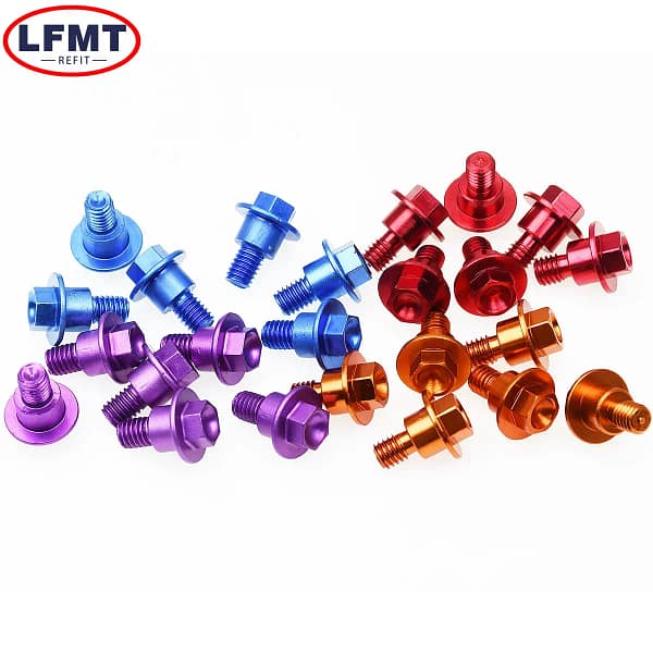 M6*12 Motocross Front Fork Guard Bolt Screw For KTM Husqvarna TC FC TE FE FE TX FX 125 150 250 300 350 450 500 701 Dirt Pit Bike - Image 3