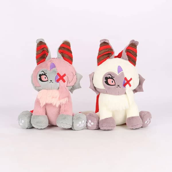 30cm Stuffed Anime Hotel Hell Helluva Boss Kawaii Stolas Blitzo Fizza Figure Model Plush Toys for Kids Adult Cartoon Doll Gift - Image 2