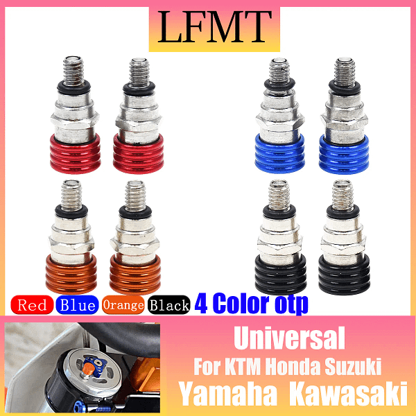 For Husqvarna FC TC TE FE SX 85 125 250 300 350 450 501 2014 2015 2016 2017 2018 2019 Motorcycle M4x0.7 Fork Air Bleeder Valves