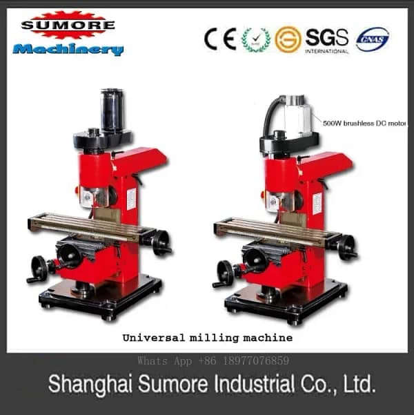 New 16mm Drill Benchtop Small Horizontal Vertical Universal Mini Sieg Milling Machine SP2226 Free After-sales Service - Image 3