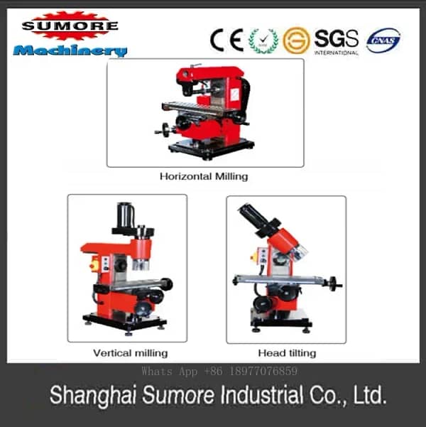 New 16mm Drill Benchtop Small Horizontal Vertical Universal Mini Sieg Milling Machine SP2226 Free After-sales Service - Image 4