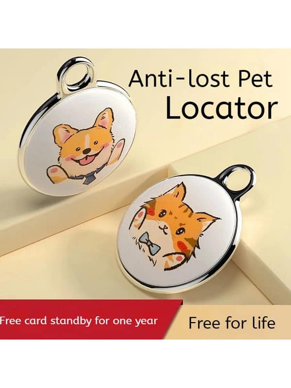 Dog and Cat Anti-lost Locator GPS Tracking Artifact Collar Pet Anti-loss Extremely Long Battery Life