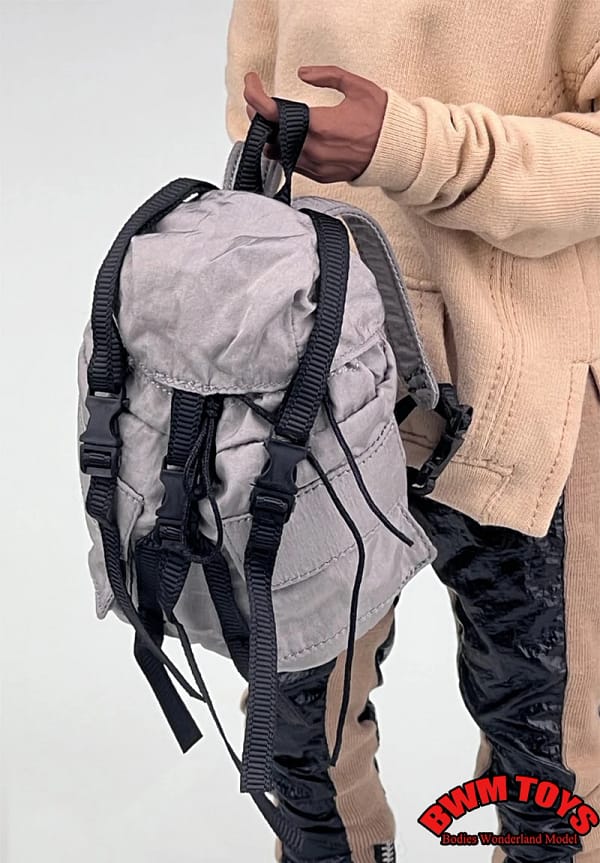 In Stock 1/6 Scale Trendy Male/Female Student Backpack Field Mountaineering Bag fit 12'' Action Figure Body Model - Image 6